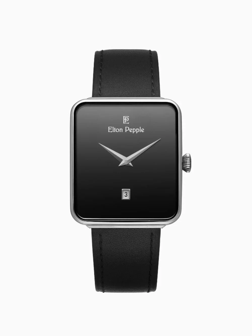 Elton Pepple His and Hers Stainless Steel Watch Box Set